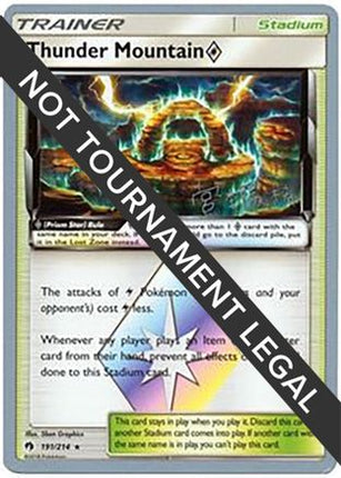 Thunder Mountain Prism Star - 2019 (Haruki Miyamoto) 191/214  World Championship Decks - Prism Rare