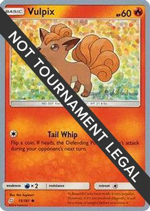 Vulpix - 2019 (Kaya Lichtleitner) 015/181  World Championship Decks - Common