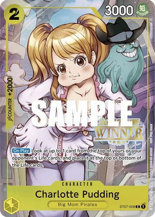 Charlotte Pudding (Offline Regional 2023) [Winner] (ST07-008) - One Piece Promotion Cards Foil