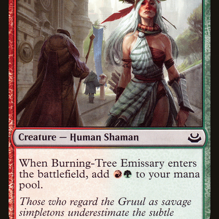 Burning-Tree Emissary (MM3-207) - Modern Masters 2017 Foil