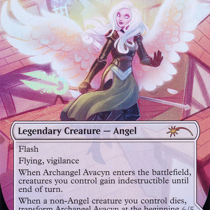 Archangel Avacyn // Avacyn, the Purifier (SLD-1156) - Secret Lair Drop (Borderless) Foil
