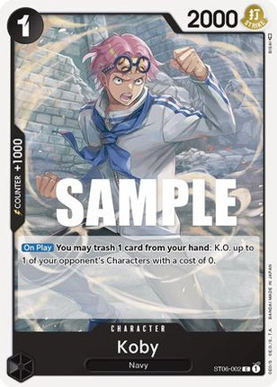 Koby (ST06-002) - Starter Deck 6: Absolute Justice