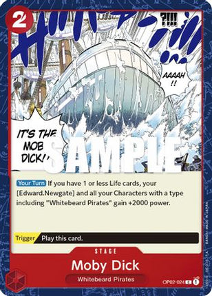 Moby Dick (OP02-024) - Paramount War