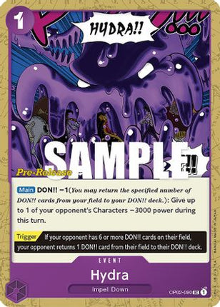 Hydra (OP02-090) - Paramount War Pre-Release Cards