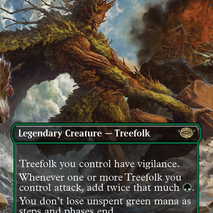 Fangorn, Tree Shepherd (LTR-415) - The Lord of the Rings: Tales of Middle-earth (Borderless) Foil