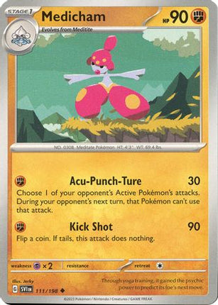 Medicham 111/198  SV01 Scarlet & Violet Base Set - Uncommon