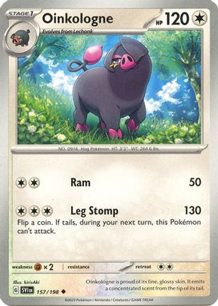 Oinkologne 157/198  - Reverse Holofoil SV01 Scarlet & Violet Base Set - Uncommon