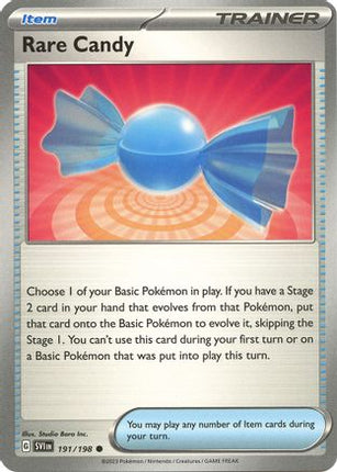 Rare Candy 191/198  SV01 Scarlet & Violet Base Set - Common