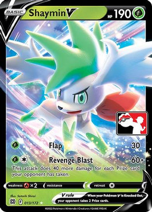 Shaymin V 013  - Holofoil Prize Pack Series Cards - Ultra Rare