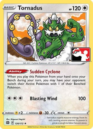 Tornadus/172  Prize Pack Series Cards - Rare