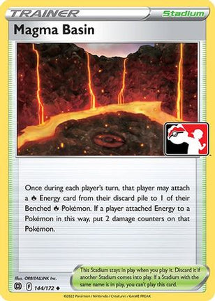 Magma Basin/172  Prize Pack Series Cards - Uncommon