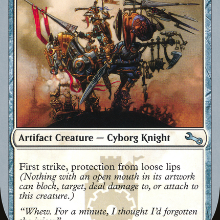 Knight of the Kitchen Sink (UST-12C) - Unstable Foil