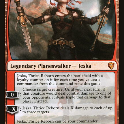 Jeska, Thrice Reborn (CMR-186) - Commander Legends Foil