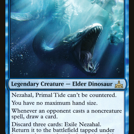 Nezahal, Primal Tide (RIX-045) - Rivals of Ixalan Foil