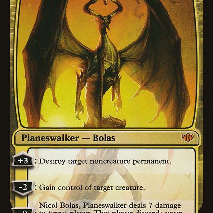 Nicol Bolas, Planeswalker (CON-120) - Conflux