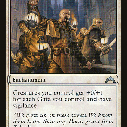 Hold the Gates (GTC-016) - Gatecrash Foil