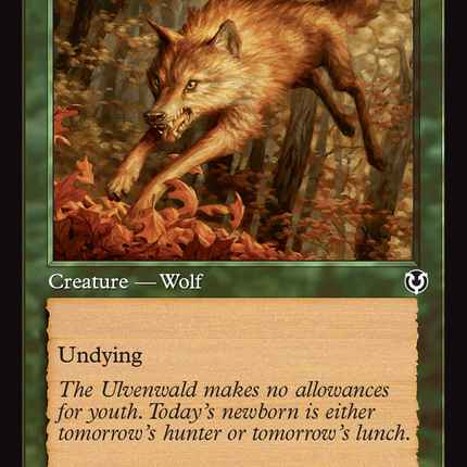 Young Wolf (INR-425) - Innistrad Remastered