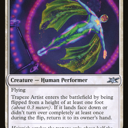 Trapeze Artist (UNF-032) - Unfinity Foil
