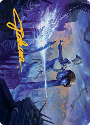 Ephara, Ever-Sheltering Art Card (Gold-Stamped Signature) (ASMOM-008) - Art Series: March of the Machine