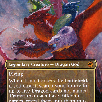 Tiamat (AFR-298) - Adventures in the Forgotten Realms (Borderless) Foil