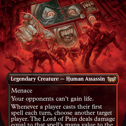 The Lord of Pain (DSC-003) - Duskmourn: House of Horror Commander (Borderless)