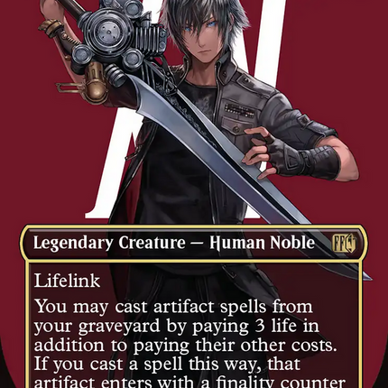 Noctis, Prince of Lucis (FIN-546) - FINAL FANTASY (Borderless) Foil