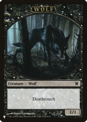 Wolf // Cat Double-Sided Token (LIST-6 // 11) - The List Reprints