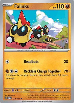 Falinks 119/193  - Reverse Holofoil SV02 Paldea Evolved - Common