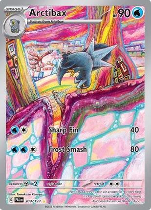 Arctibax 209/193  - Holofoil SV02 Paldea Evolved - Illustration Rare
