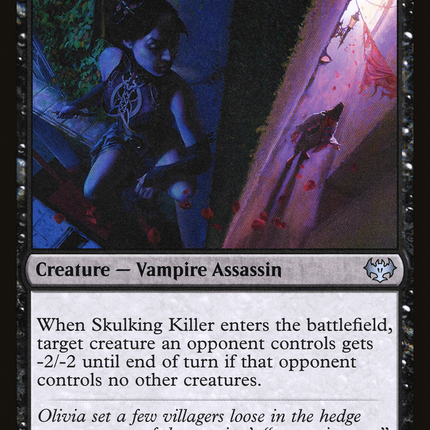 Skulking Killer (VOW-130) - Innistrad: Crimson Vow Foil