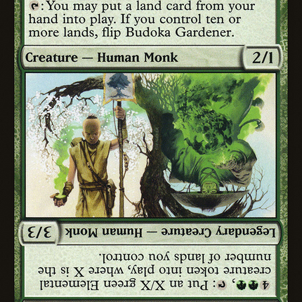 Budoka Gardener // Dokai, Weaver of Life (CHK-202) - Champions of Kamigawa