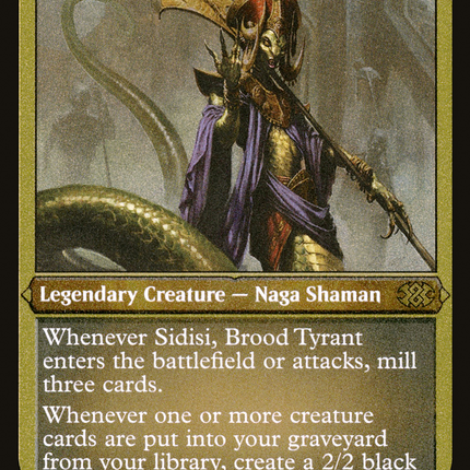 Sidisi, Brood Tyrant (Foil Etched) (2X2-539) - Double Masters 2022 Foil