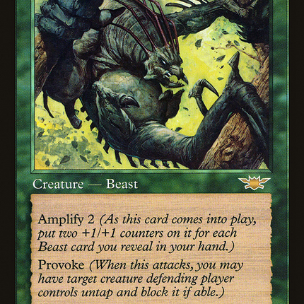Feral Throwback (LGN-126) - Legions Foil