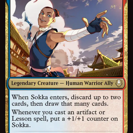 Sokka, Bold Boomeranger (TLA-240) - Avatar: The Last Airbender Foil
