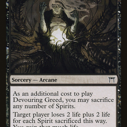 Devouring Greed (CHK-110) - Champions of Kamigawa Foil