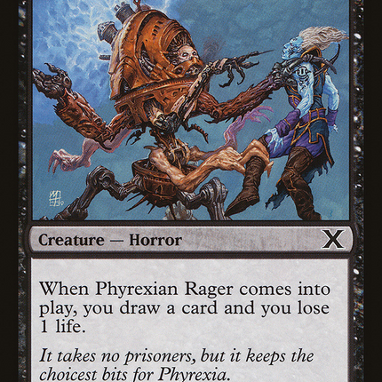 Phyrexian Rager (10E-167) - Tenth Edition