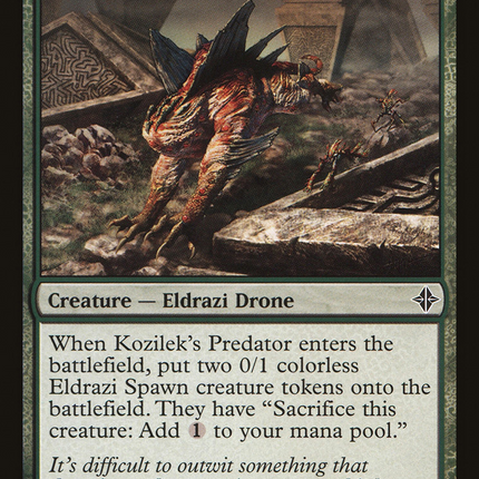 Kozilek's Predator (ROE-193) - Rise of the Eldrazi Foil