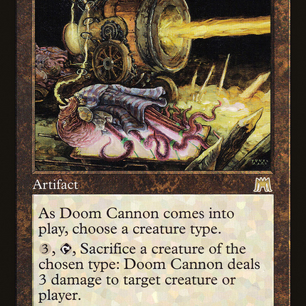 Doom Cannon (ONS-307) - Onslaught Foil