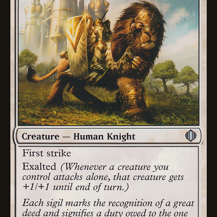 Sigiled Paladin (ALA-027) - Shards of Alara Foil