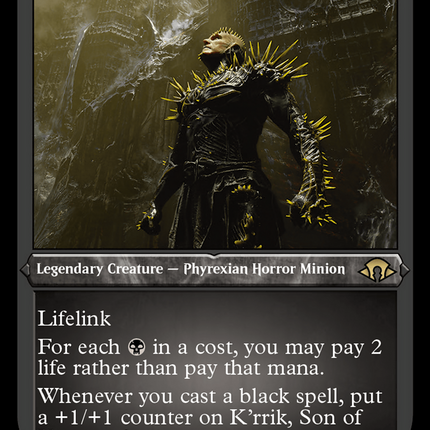 K'rrik, Son of Yawgmoth (MH3-479) - Modern Horizons 3 Foil