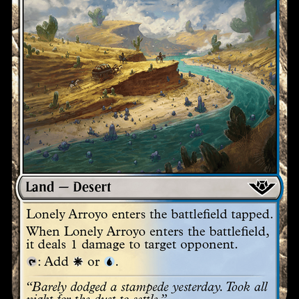 Lonely Arroyo (OTJ-260) - Outlaws of Thunder Junction