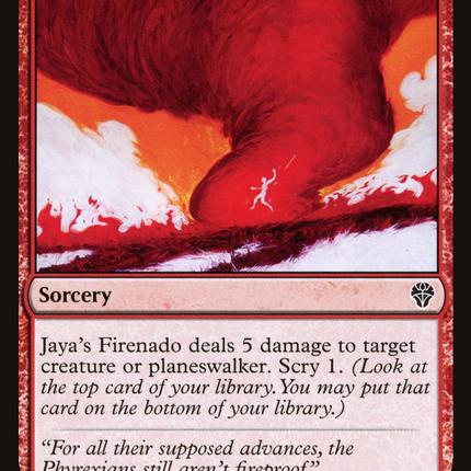 Jaya's Firenado (DMU-134) - Dominaria United Foil