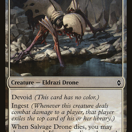 Salvage Drone (BFZ-065) - Battle for Zendikar: (devoid) Foil
