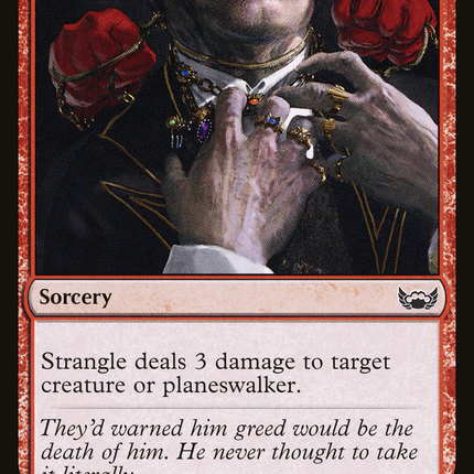 Strangle (SNC-125) - Streets of New Capenna Foil