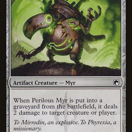 Perilous Myr (SOM-192) - Scars of Mirrodin