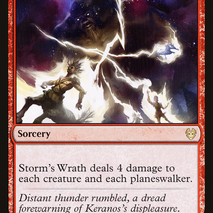Storm's Wrath (THB-157) - Theros Beyond Death Foil