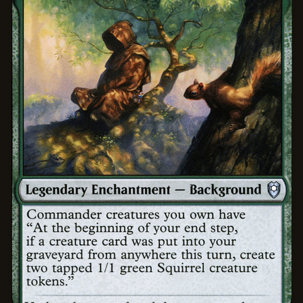 Cloakwood Hermit (CLB-221) - Commander Legends: Battle for Baldur's Gate