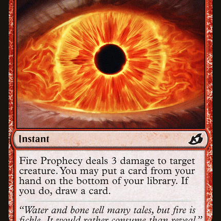 Fire Prophecy (IKO-116) - Ikoria: Lair of Behemoths Foil