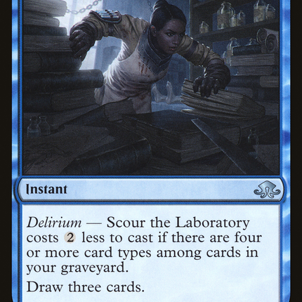 Scour the Laboratory (EMN-073) - Eldritch Moon Foil