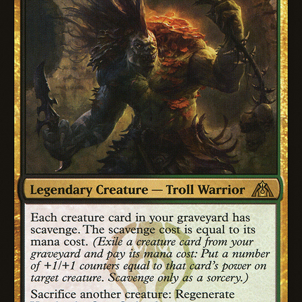 Varolz, the Scar-Striped (DGM-112) - Dragon's Maze Foil